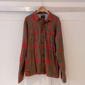Men’s KAVU Lined Cotton Flannel / L